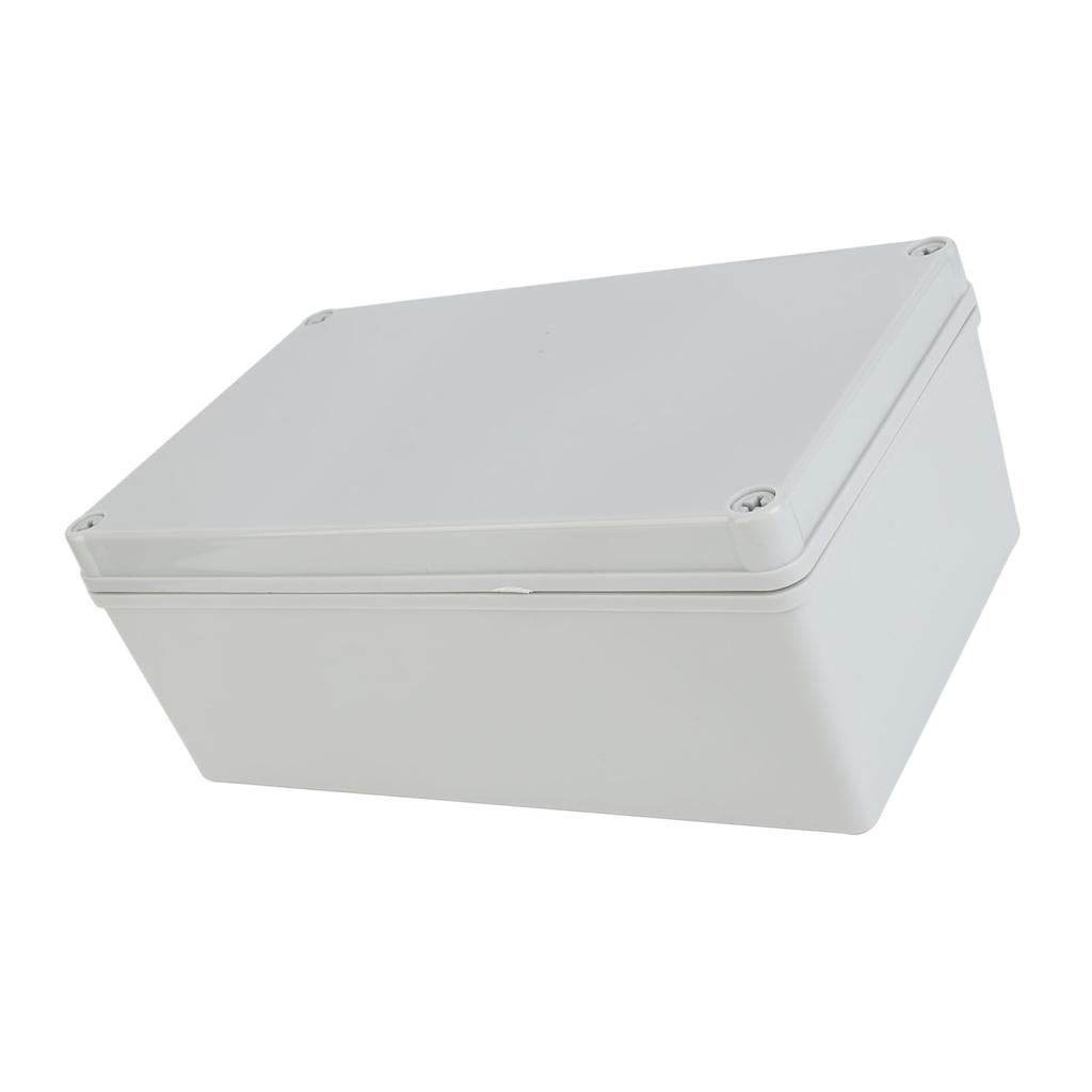 Cutie de joncțiune de alimentare cu placă de montaj Plastic ABS Cutie de proiect electrică DIY IP67 Rezistent la apă Gri