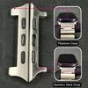 Connettore Adattatore in Titanio di Lusso per Apple Watch Ultra 49mm 8 7 6 5 4 Cinturino 42mm 44mm per iwatch serie 8 45mm Accessori Cinturino