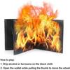 Premium Wallet For Magicians Flame Fire Wallet Prop: Stage And Street Shows Trick Show Lovers
