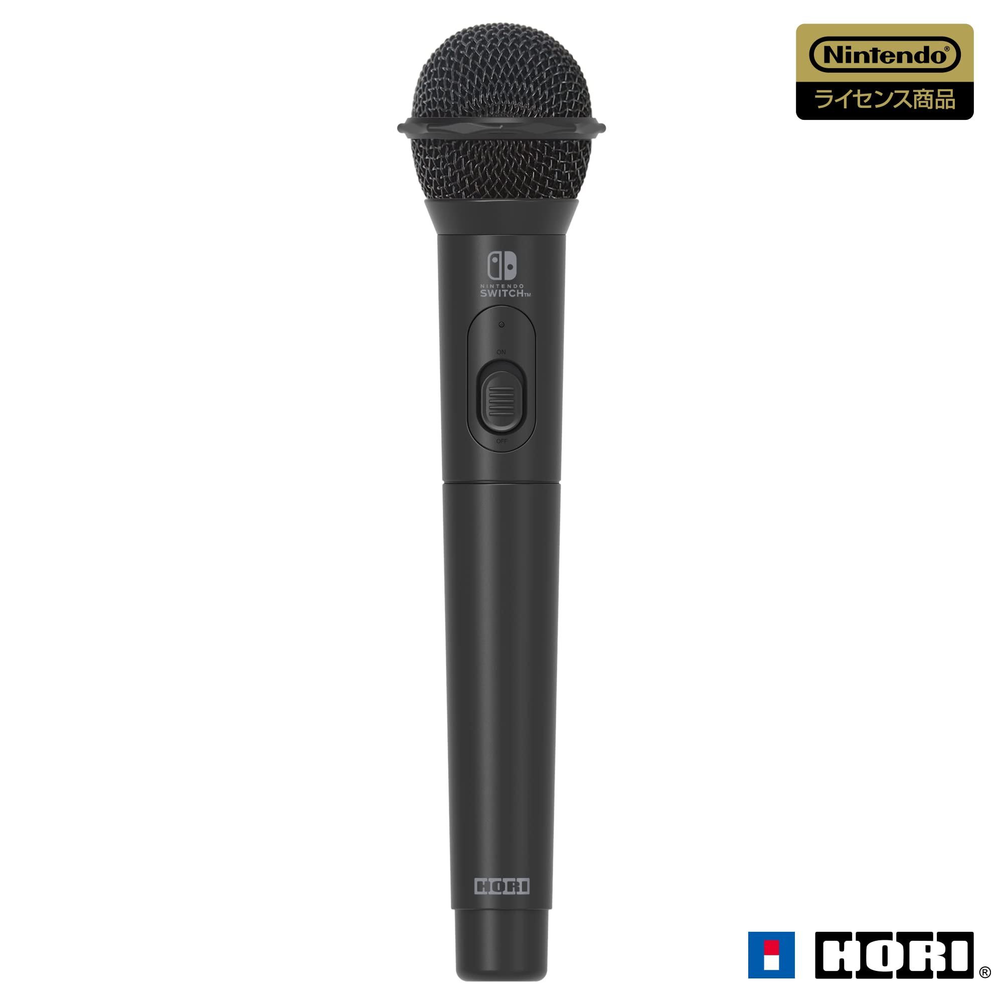 

Беспроводной караоке-микрофон Hori для Nintendo Switch JOYSOUND [продукт Nintendo] [совместим с караоке] чёрный