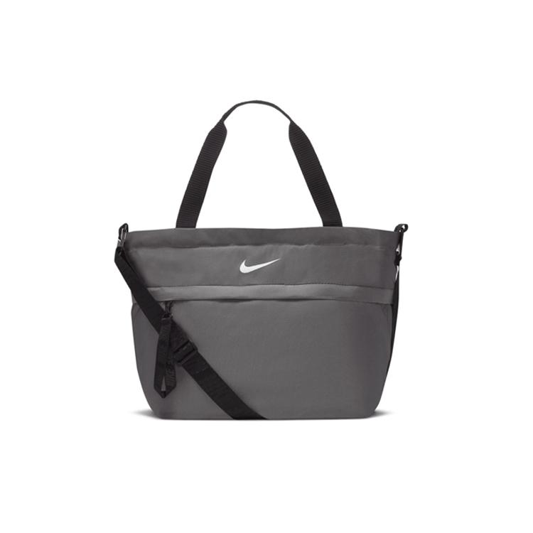 New Nike Canvas Tote Handbag, Crossbody Bag Regular Unisex Gray CV1056-010