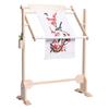 Wooden Needlework Stand Frame Holder Adjustable Cross Stitch Embroidery Frame Cross Stitch Stand for Stitching Sewing Craft