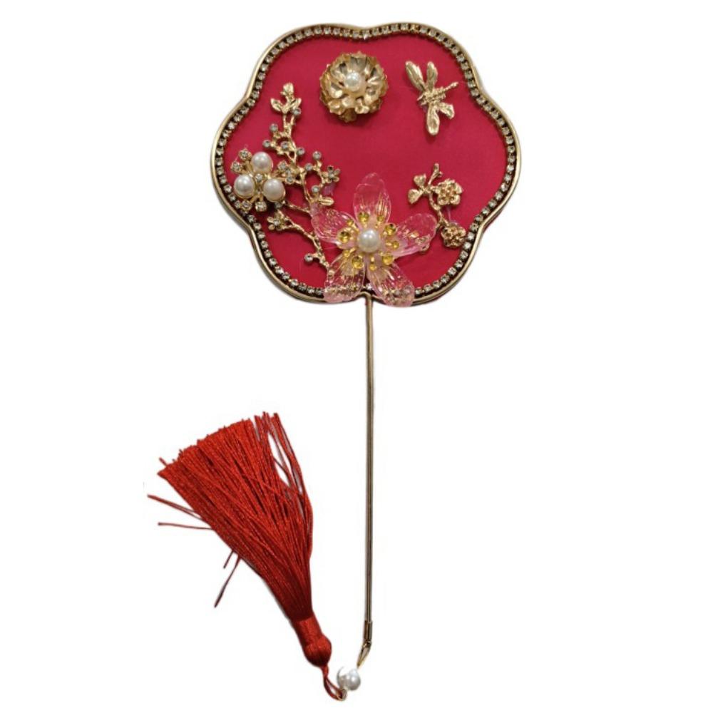 Dusker Mini Kinesisk Vifte Kinesisk Stil Kinesisk Silkevifte Brudepikevifte Kinesisk Bryllup