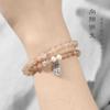 Authentisches natürliches Mondsteinarmband, Perlen- und Sonnenstein-High-End-Armband für Damen