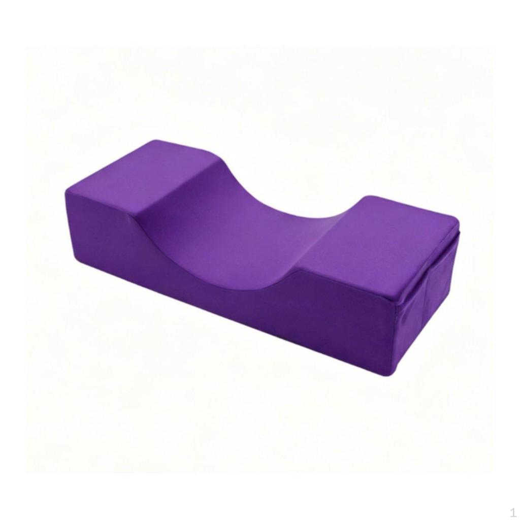 Eyelash Extension Pillow Comfortable Support Salon Lash Curved Headrest for