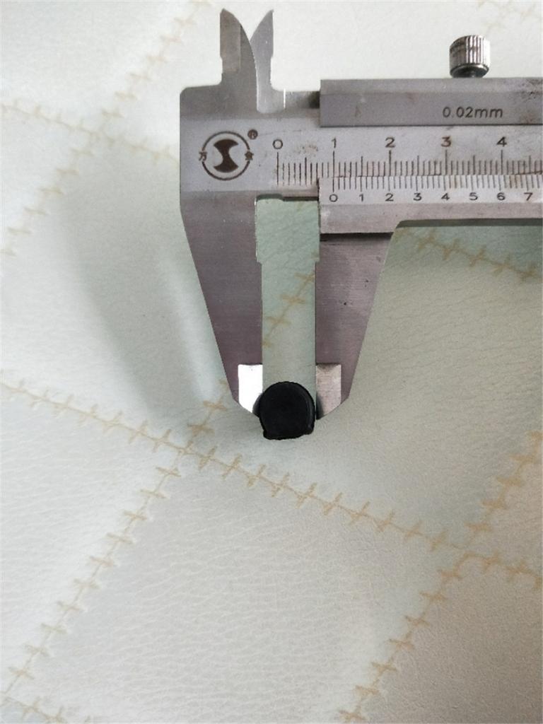 Small D-Rubber Seal Strip End Cap Plug