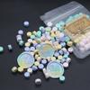 100pcs Retro Octagonal Sealing Wax Beads DIY Gift Box Wedding Birthday Party Invitation Envelope Sealing Wax Postcard Stamp