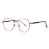 LOOKING4U The Classic LD219 Blue Light Blocking Glasses Frame C40 Rose Gold