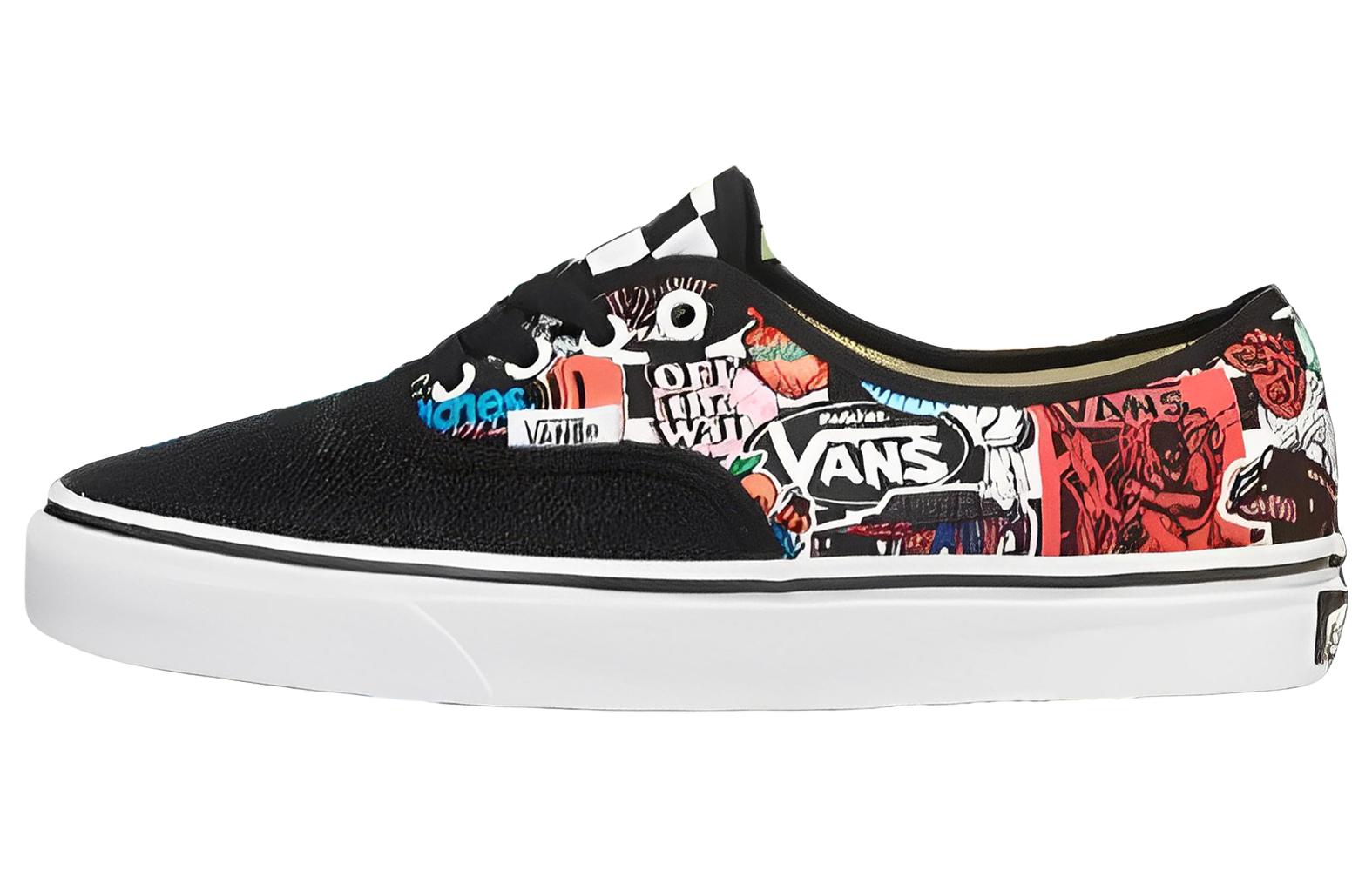 Vans X Peaches Authentic  Black Multicolor  VN000EE3BML 37