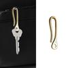 Versatile Key Organizers Clip Crafted of Solid Brass U Shape Designs Accessory for Secure Attachment On Clothing