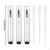 3 Pieces Pen Set Fillable 6ml Empty Single Hand Press Brushes Nail Oil Pens for Lipgloss Furniture