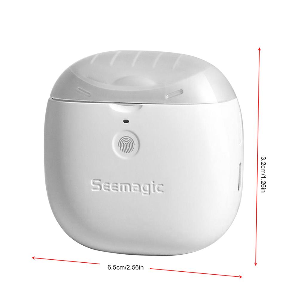 Electric Nail Clippers Automatic Fingernail Trimmer with Light Fingernail Cutter and File 2In1