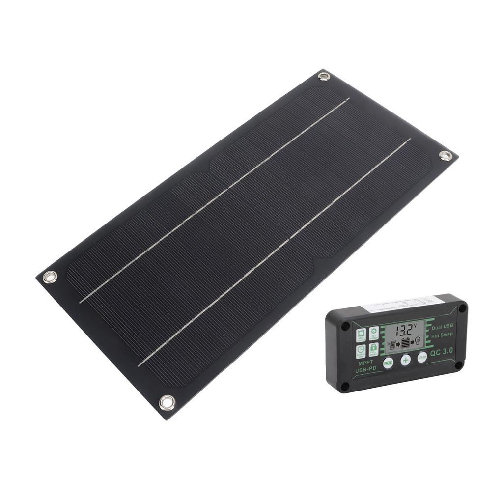 Solcellepanel Monokrystallinsk Silisium For Bil Bobil Fly Utendørs Landbruk Planting 600W 18V