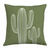 Simple Nordic Ins Style Home Pillow, Morandi Green Living Room Pillow, Soft Literary Abstract and Fresh Sofa Decoration