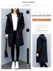 Women's Plush Thickened Hooded Windbreaker: Medium/Long, Loose & Slim Fit, Korean Style, Large Size, Winter 2025