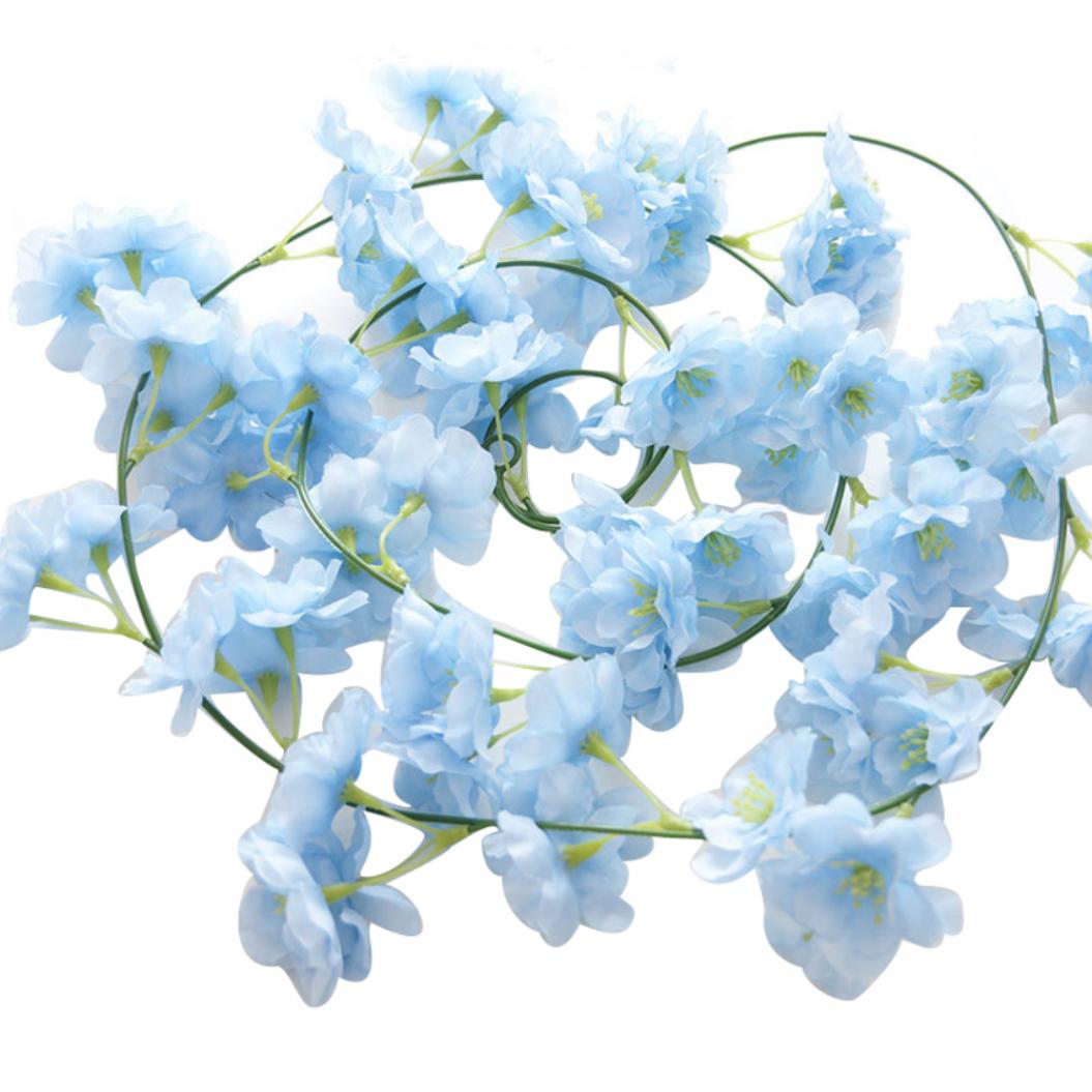 

Искусственные поддельные вишни цветок винограда растение свадьба украшение дома