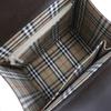 Burberry Box Handtasche Nova Check Braun Kalbsleder Damen Gebraucht