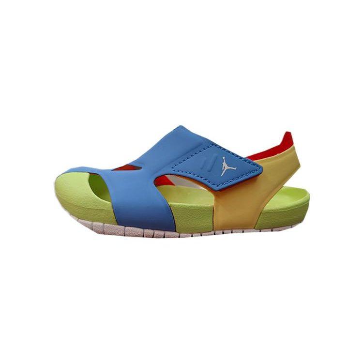 Air Jordan Flare TD Синий Зеленый Желтый CI7850-400 25
