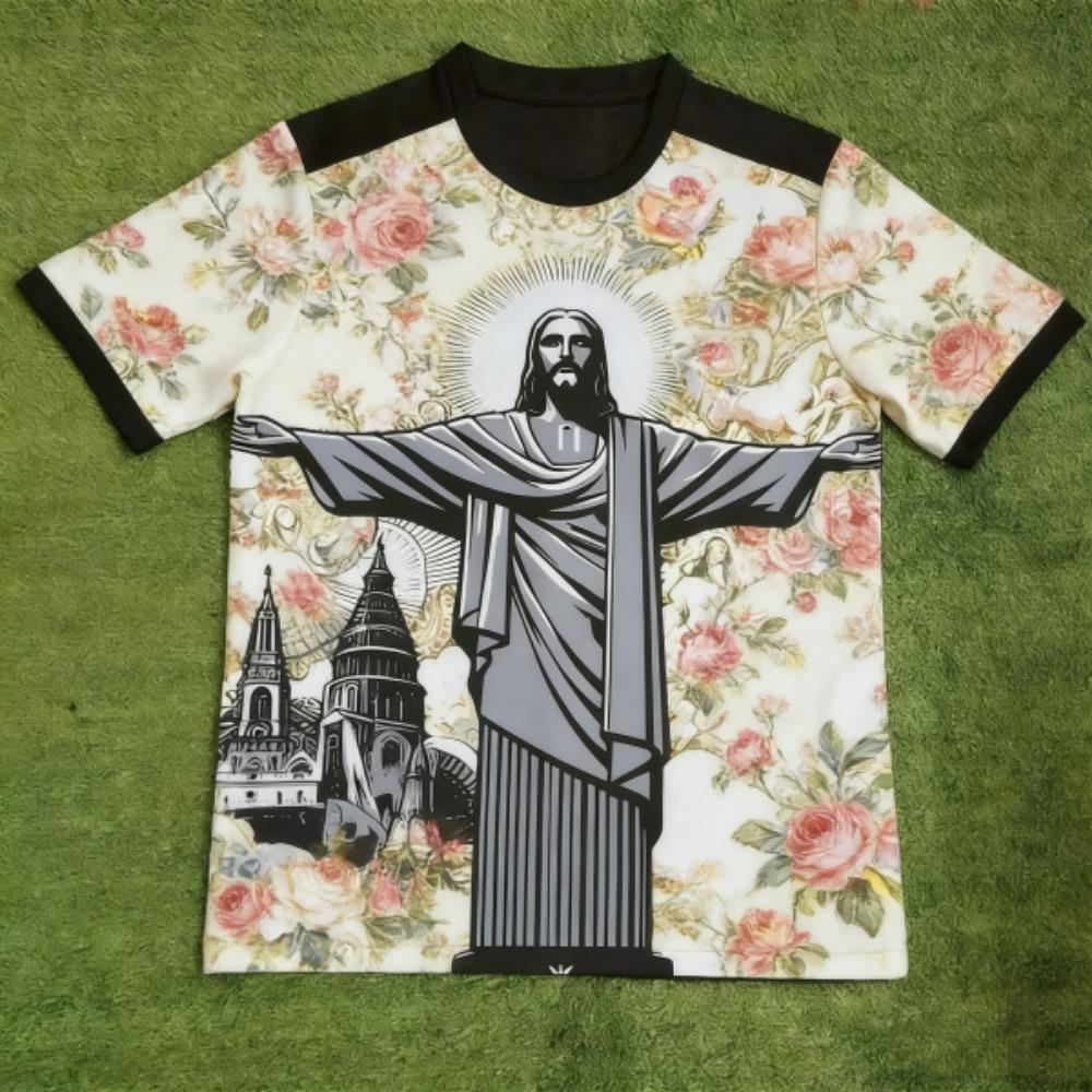 

Fashion Funny JESUS European Style Printed Men s T-shirt Summer Casual Outdoor Men s Short Sleeved Tees Top Pullover Women s Clothing XXS
