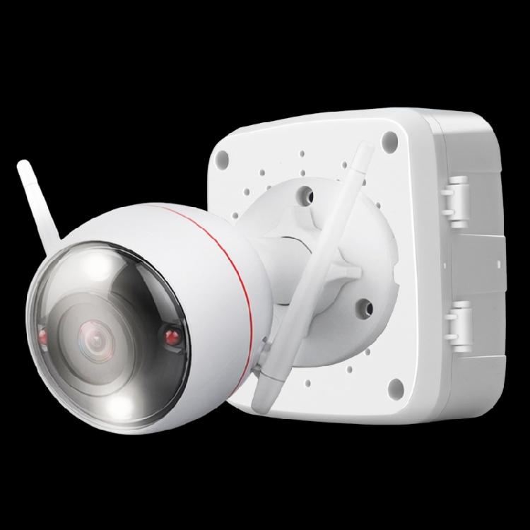 Versatile Hoisting Camera Mounting Junction Box Plastic Enclosure With Integrated Cable Storage Ceiling Wall Mountable