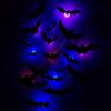3D PET Glowing Bat LED Wall Stickers 12/24 PCS No Damage to Wall Decals for Halloween Family Gathering Party Decor