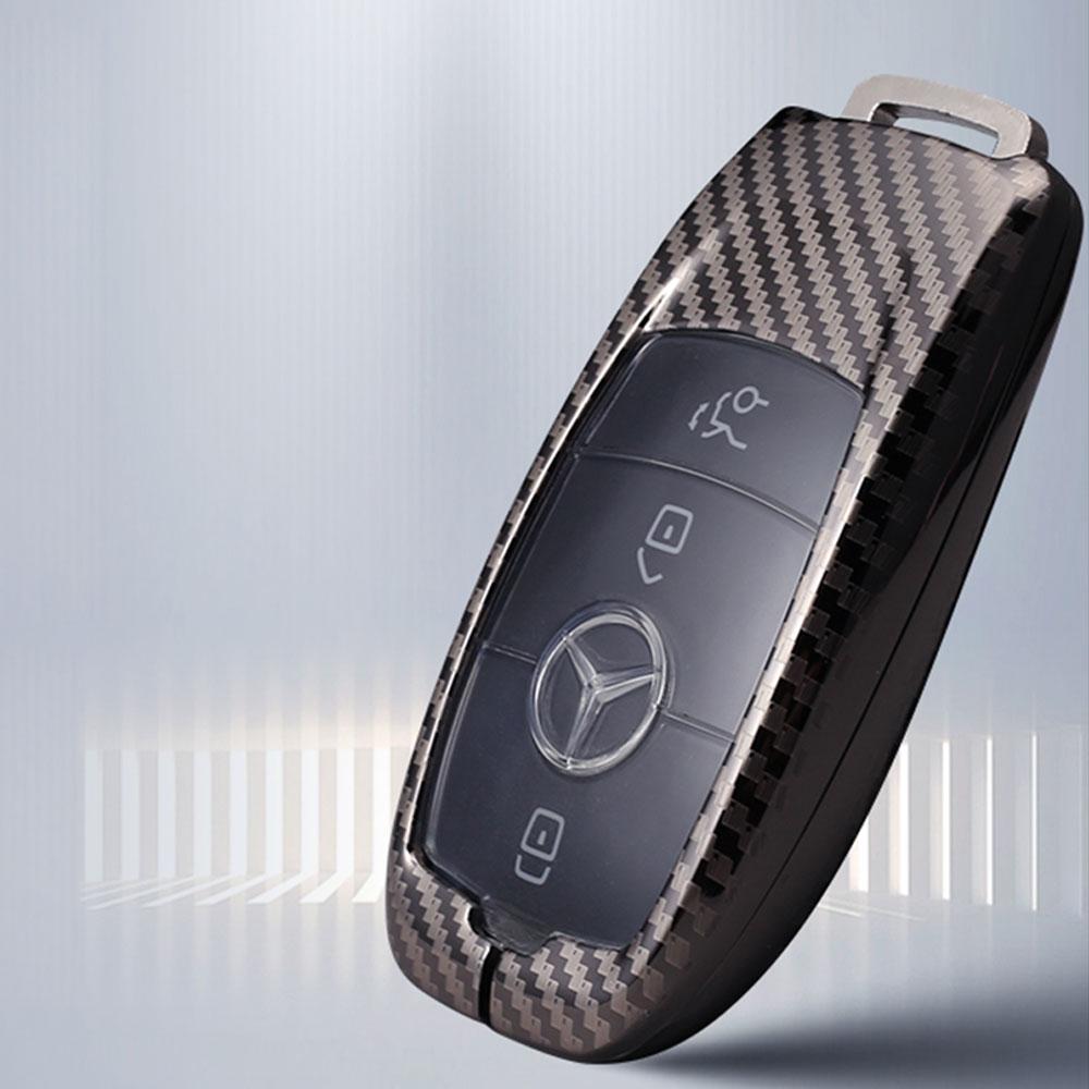 Zinc Alloy Car Key Case Cover Shell For Mercedes Benz AMG A C E S G Class GLC CLE CLA GLB GLS W177 W205 W213 W222 X167