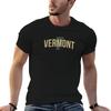 Vermont State Tshirt Casual Streetwear Short Sleeve Tee