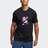 Adidas Panda Cartoon Print Basketball Sports Crew Neck Short Sleeve T-Shirt Men Tops GN5149