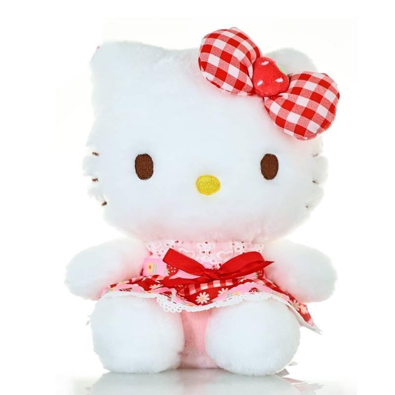 Adorable Hello Kitty Plush Toy For Girls Featuring Cute Cat Design And Soft Pp Cotton Filling