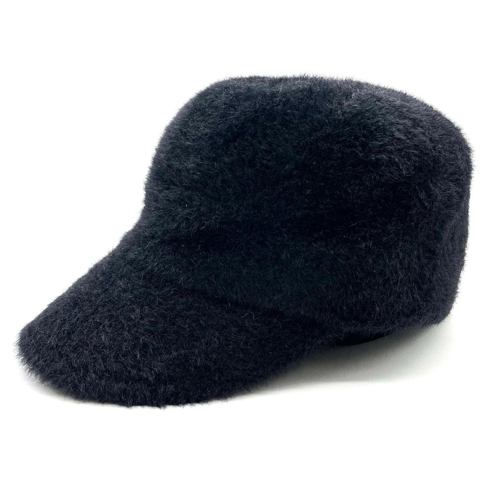 [Sense of Grace] SEINA CAP SHAGGY Dame Svart