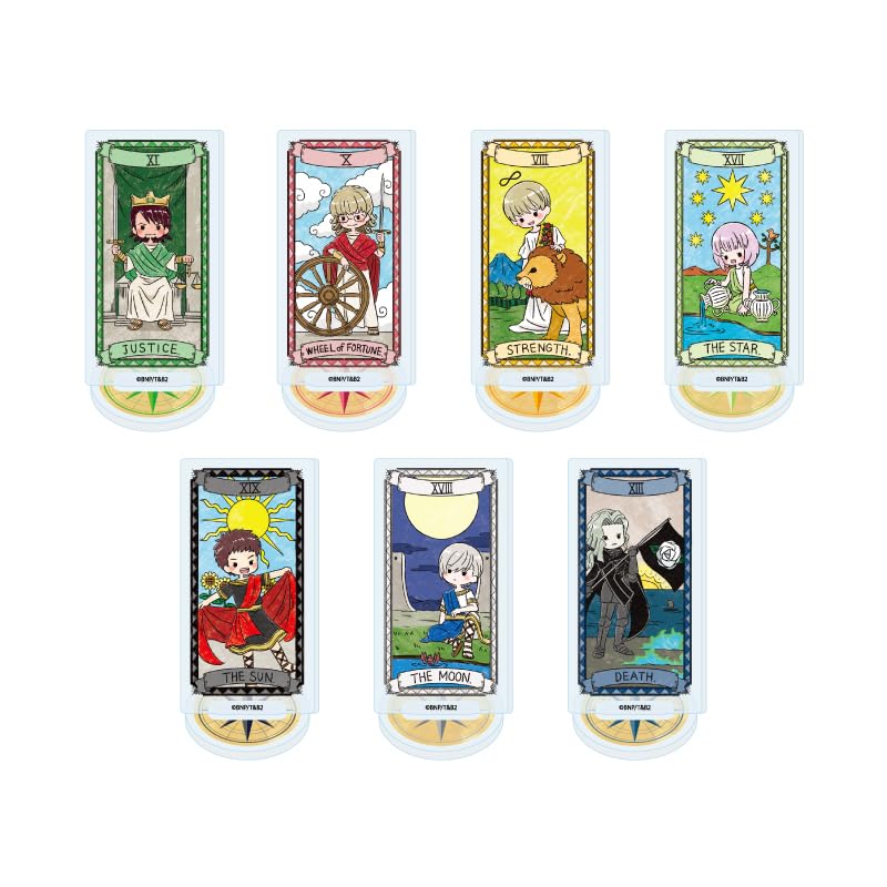 TIGER & BUNNY 2 05 Tarot Ver. [Graph Art Illustration] Acrylic Petit Stands (Box of 7)