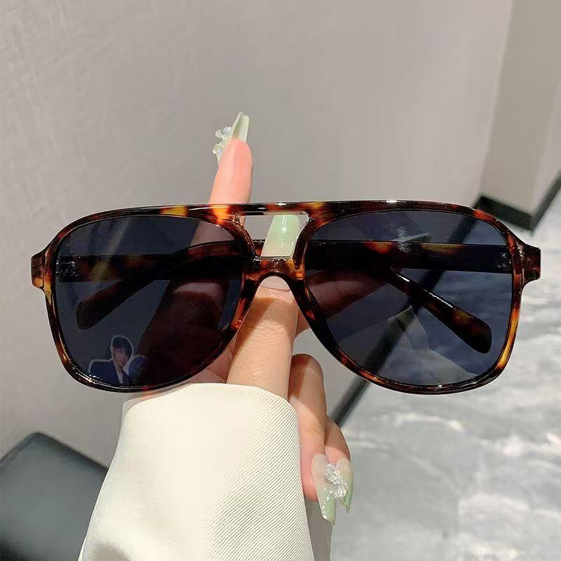 Classic Retro Square Sunglasses Women Fashion Sun Glasses Female Vintage Big Frame Glasses Uv400