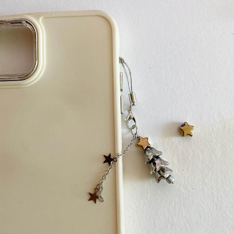 Christmas Tree Phone Charm Trendy Phone Pendant Creative Bag Decoration Bag Pendant Perfect Gift for Fashion Individuals