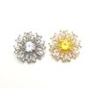 5pc/lot Luxury Crystal Buttons Cubic Zirconia Button for Clothes Decorative CZ Sewing Rhinestone Buttons for Cashmere Cardigan