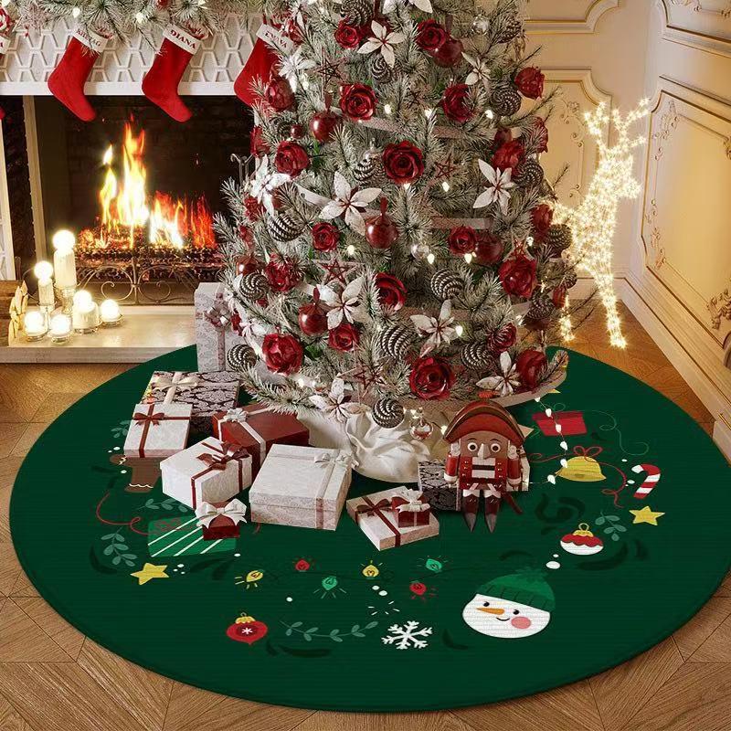 Tappeto Creativo di Natale Resistente alle Macchie e Antiscivolo Tappetino per Ingresso Corridoio Tappeto per Ingresso Camera da Letto Tappeto a Lato del Letto Decorazione per la Casa