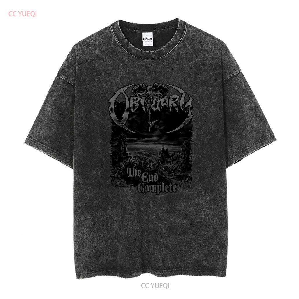 Obituary The End Complete T Shirt cotton Mens all sizes S 5XL 18 colors band poster album cover long or short sleeves vintage