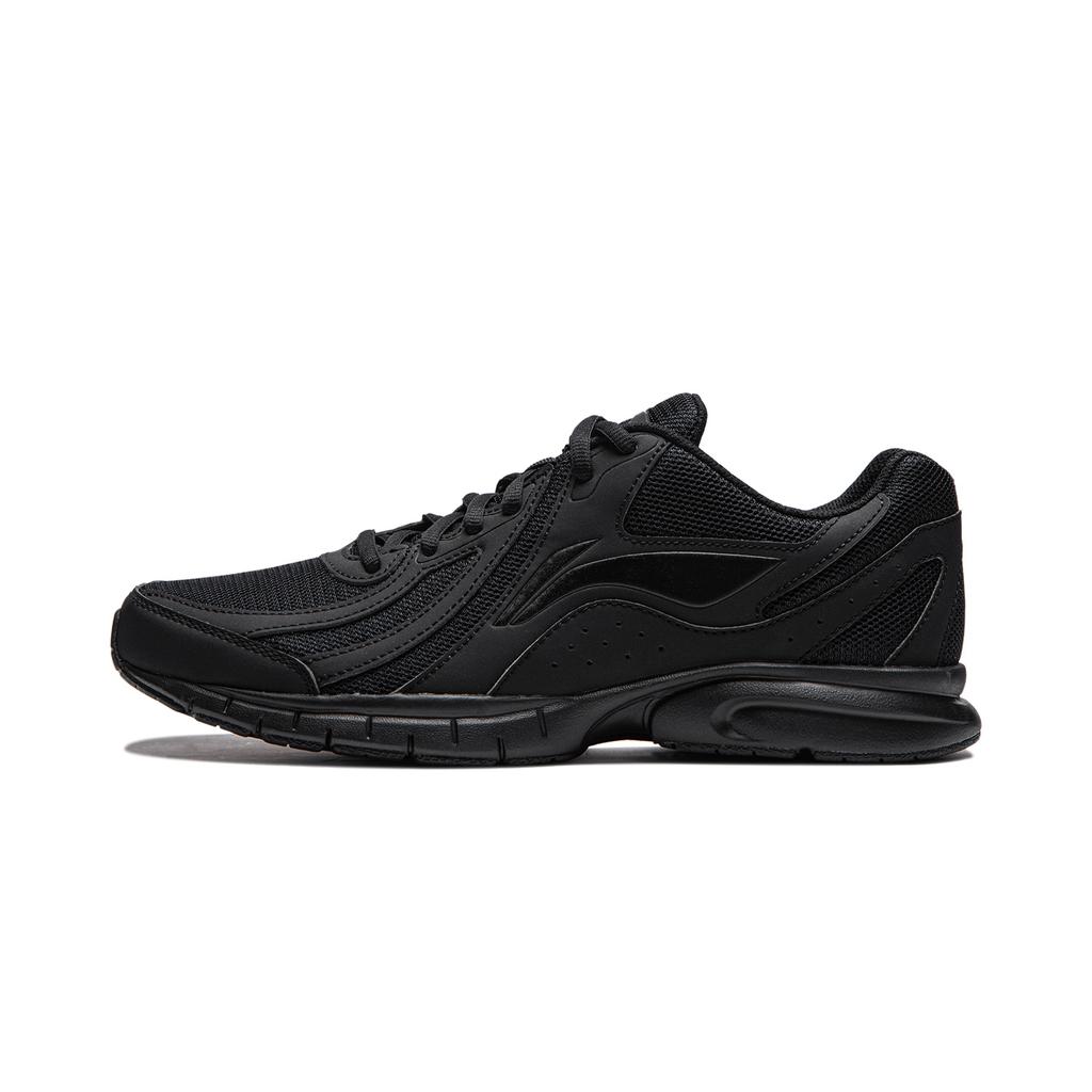 New LiNing Anti-Slip Wear-Resistant Low-Top Running Shoes Men's Black ARSU109-3