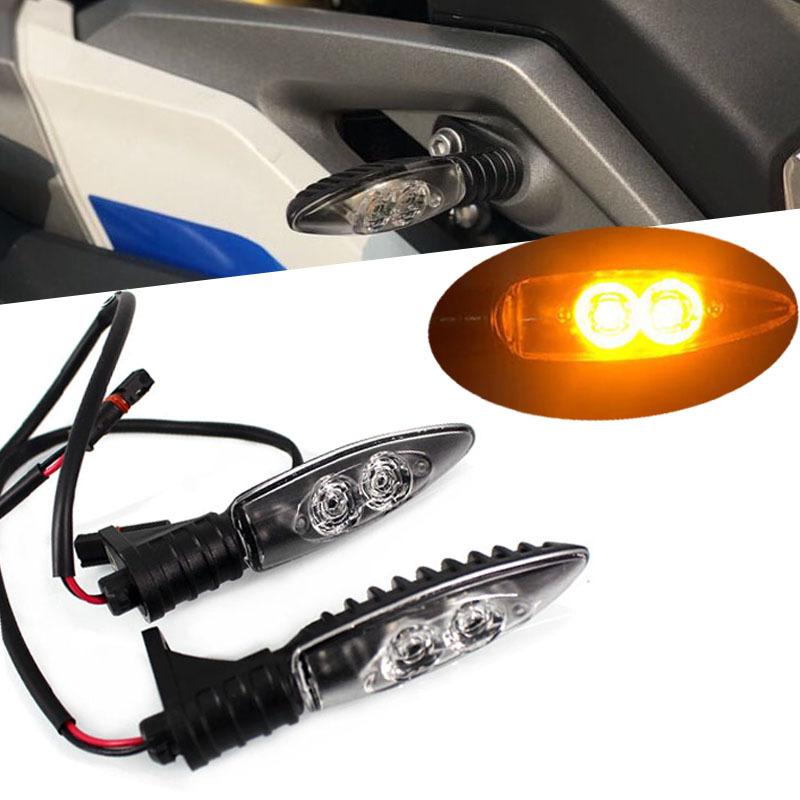 For BMW C650 Sport 15-16 C600GT C650GT K1300R K1300S 09-14 Motorcycle Front And Rear LED Turn Signal Indicator Light Blinker