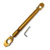 JYFACTORY Motorcycle Handlebar Aluminum Gold Brace, Crossbar, Alloy,