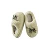 Plush Shoes, Simple Indoor Anti-slip and Warm, Thickened Cotton Slippers with Added Fleece
