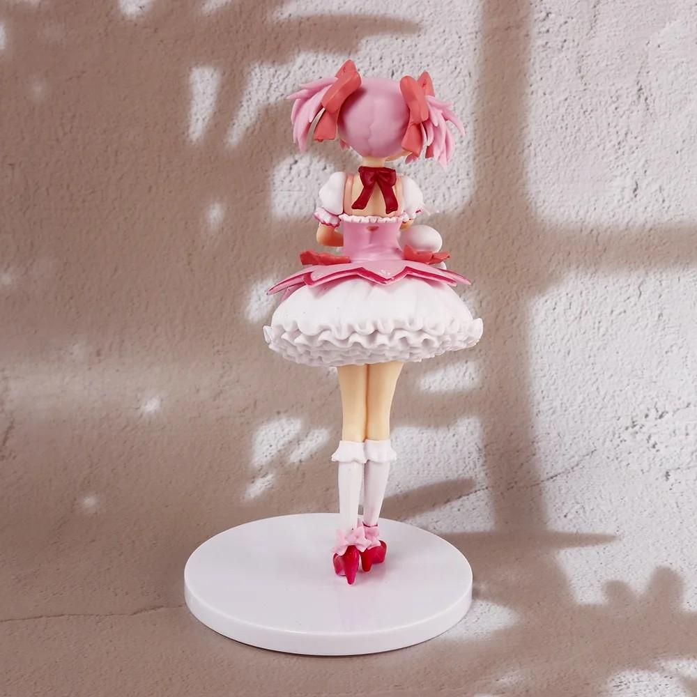 18cm Puella Magi Madoka Magica Anime Figurka Kaname Madoka Akční Figurka Kouzelná Dívka Model Dekorace Soška Panenky Hračky Vánoční Dárek