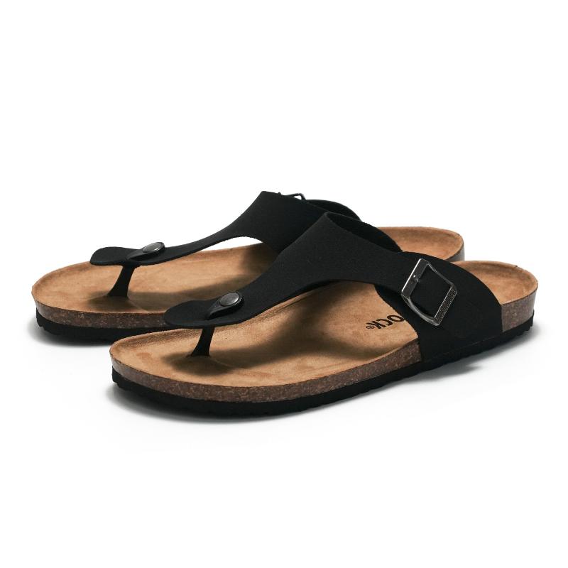 Módní pánské korkové pantofle venkovní pár žabky ležérní plážové sandály