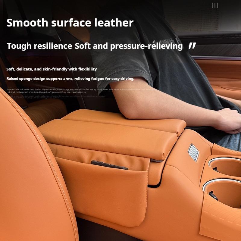 For GWM Tank 500 Hi4-T Hi4-Z 2026 Car Armrest Box Height Pad Leather Protective Case Modified Anti Slip Interior Accessories
