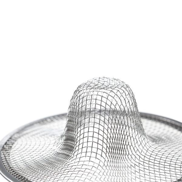 

Новый сетчатый фильтр для домашней кухонной мойки из нержавеющей стали, сетчатый фильтр для корзины серебряный