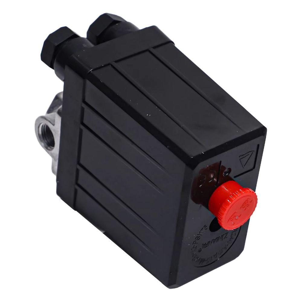 1/4-Port Manifold Air Compressor Pressure Switch Automatic Control Valve Switch  Dustrial Use