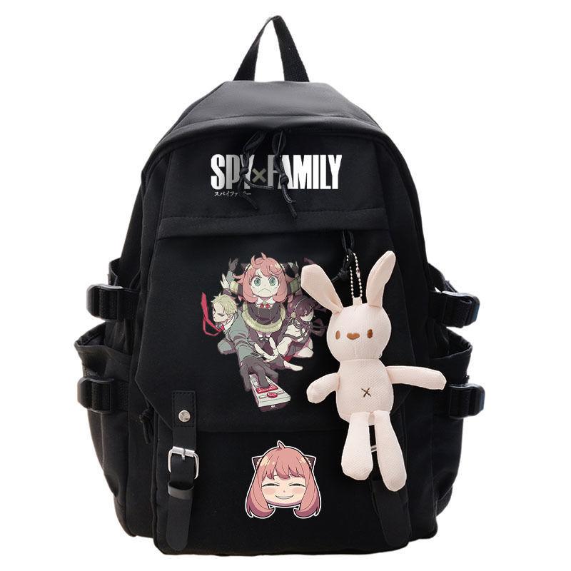 Spy X Family Spy Play House Peripheral Student School Bag Large Capacity Backpack Outdoor Travel Bag