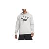 Nike Letter Logo Print Pullover Hoodie Men Hoodies Light-Iron-Ore DQ4765-012