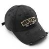 Cotton Baseball Cap With Embroidered Letters For Men And Women Outdoor Sun Protection