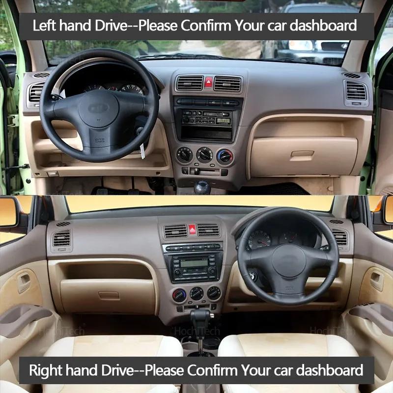 For Kia Picanto Morning SA 2004-2011 Dashboard Cover Board Anti-Slip Mat Protect Pad Car Sunshade Carpet Rug