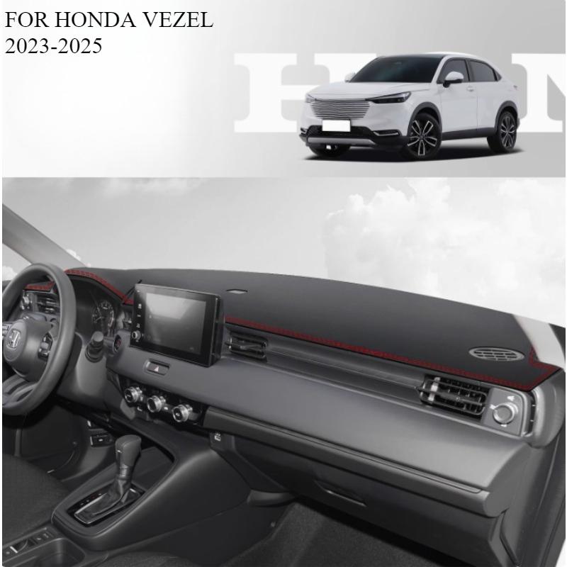 FOR HONDA VEZEL -2025 Car Dash Mat Dashmat Dashboard Mat Cover Sun Shade Dash Board Cover Carpet Accessories